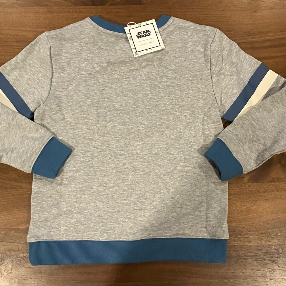 NWT- Janie and Jack Star Wars Sweatshirt - Picture 5 of 6